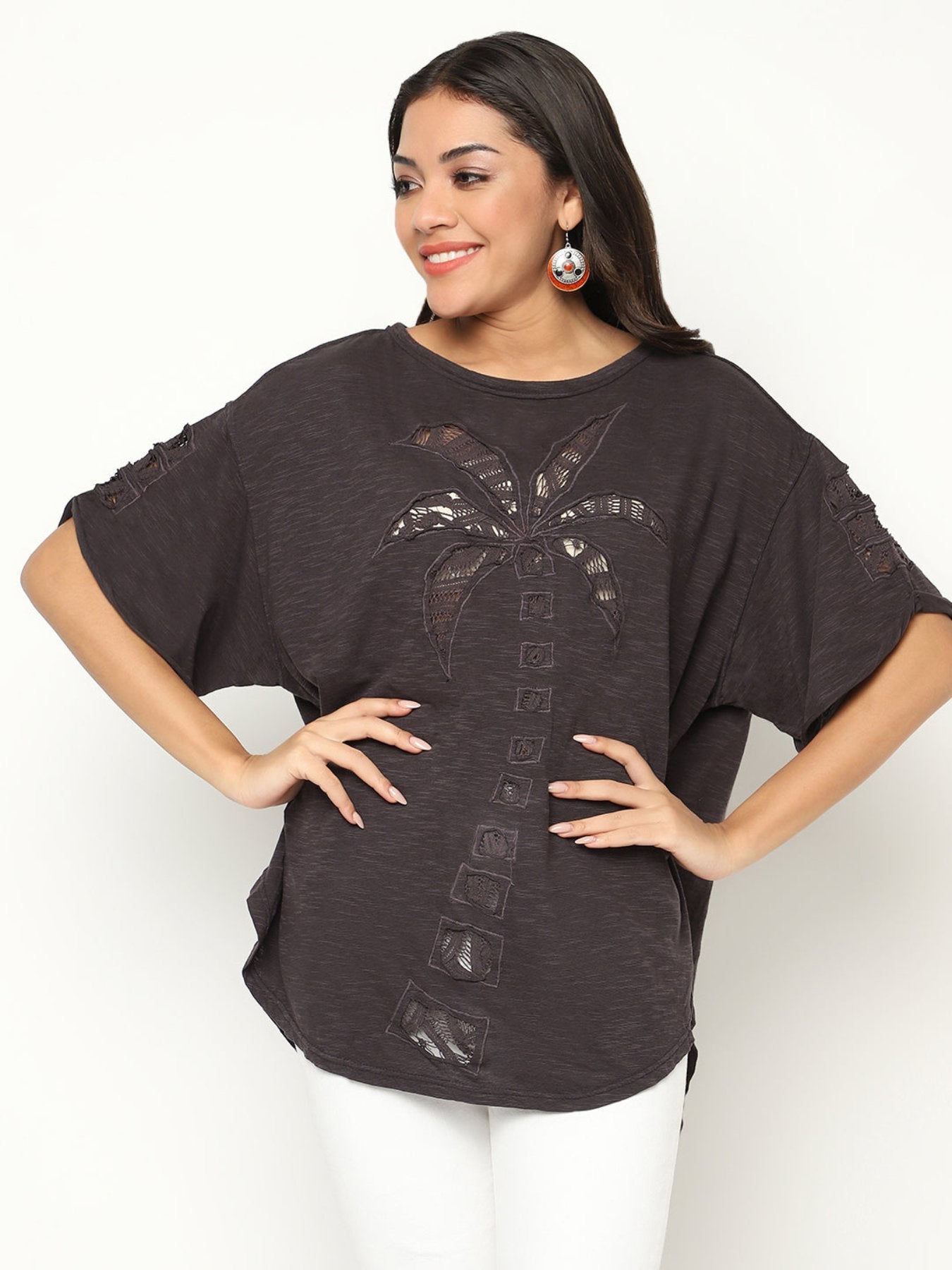 Cocoa Delight Oversized Top