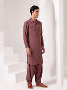 Dusty Rose Classic Kurta Set