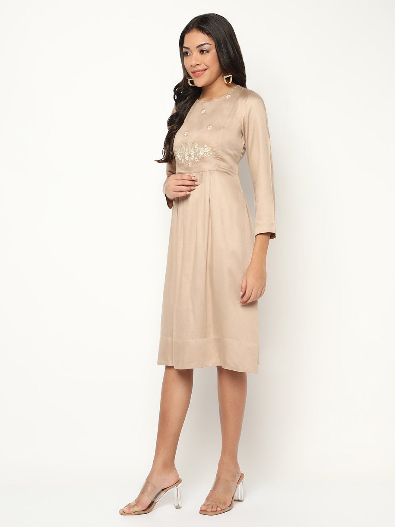 Pearl Viscose Dress