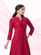 Cranberry Woolen Kurti