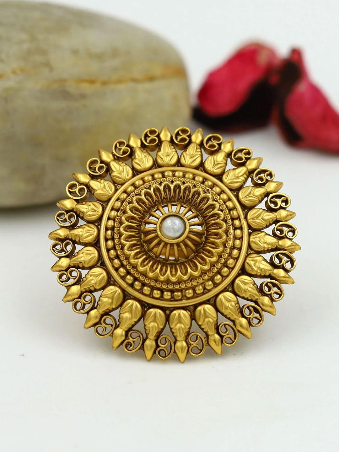 Royal Heritage Gold-Plated Ring