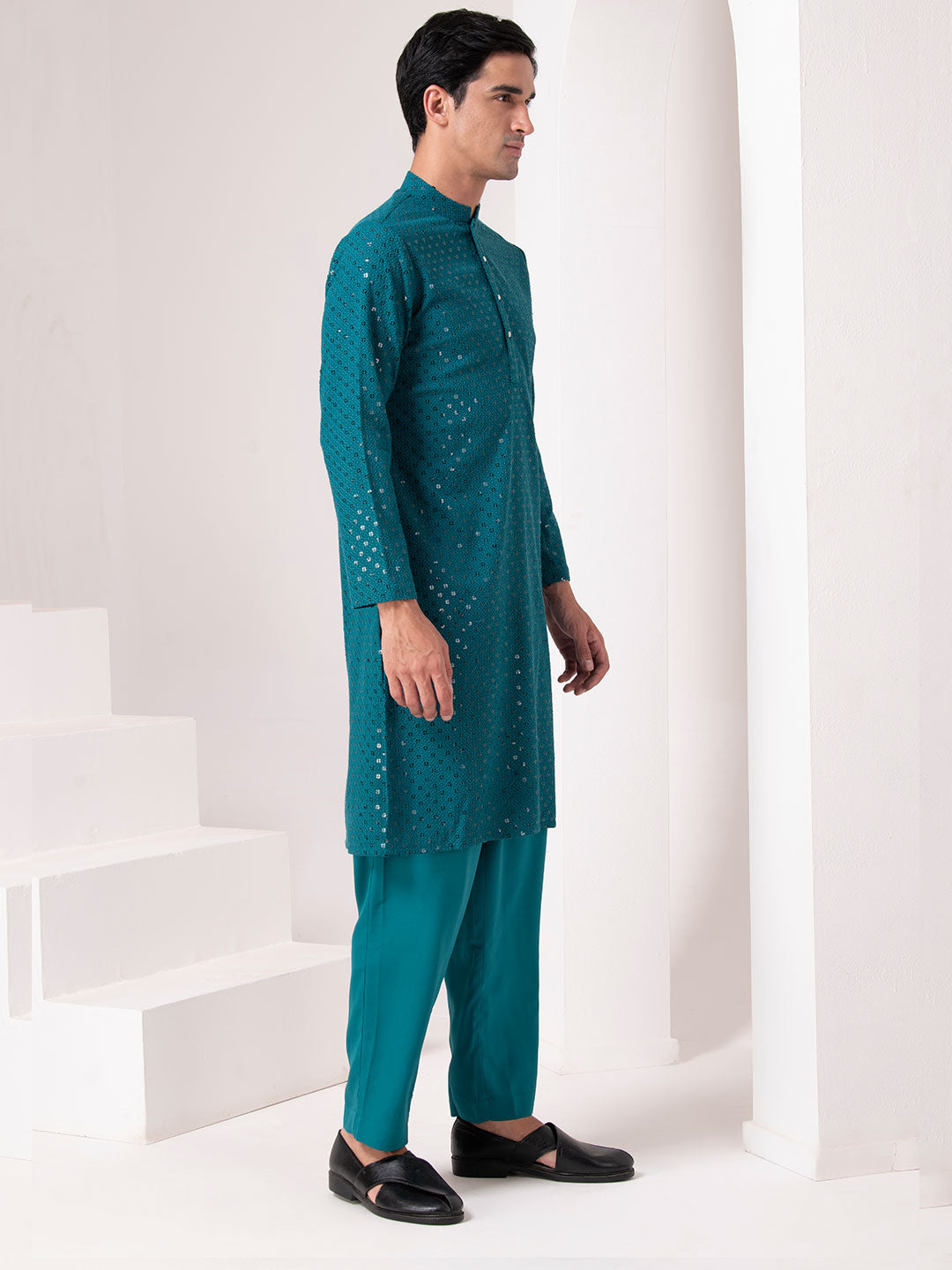 Teal Treasure Kurta Set