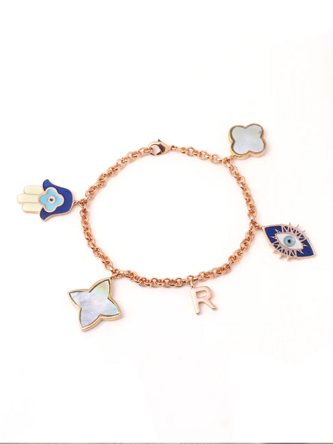 Mystic Charm Bracelet – Rose Gold Edition