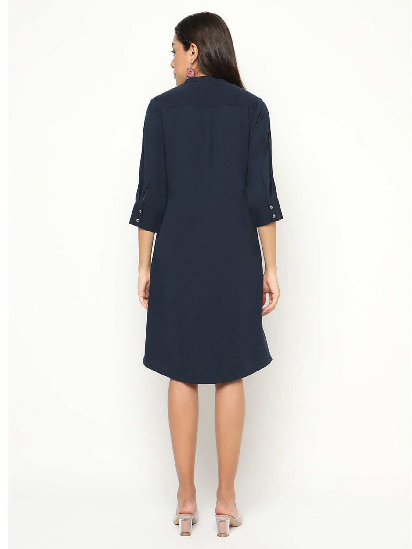 Midnight Navy Dress