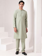 Tonal Emb Kurta Set