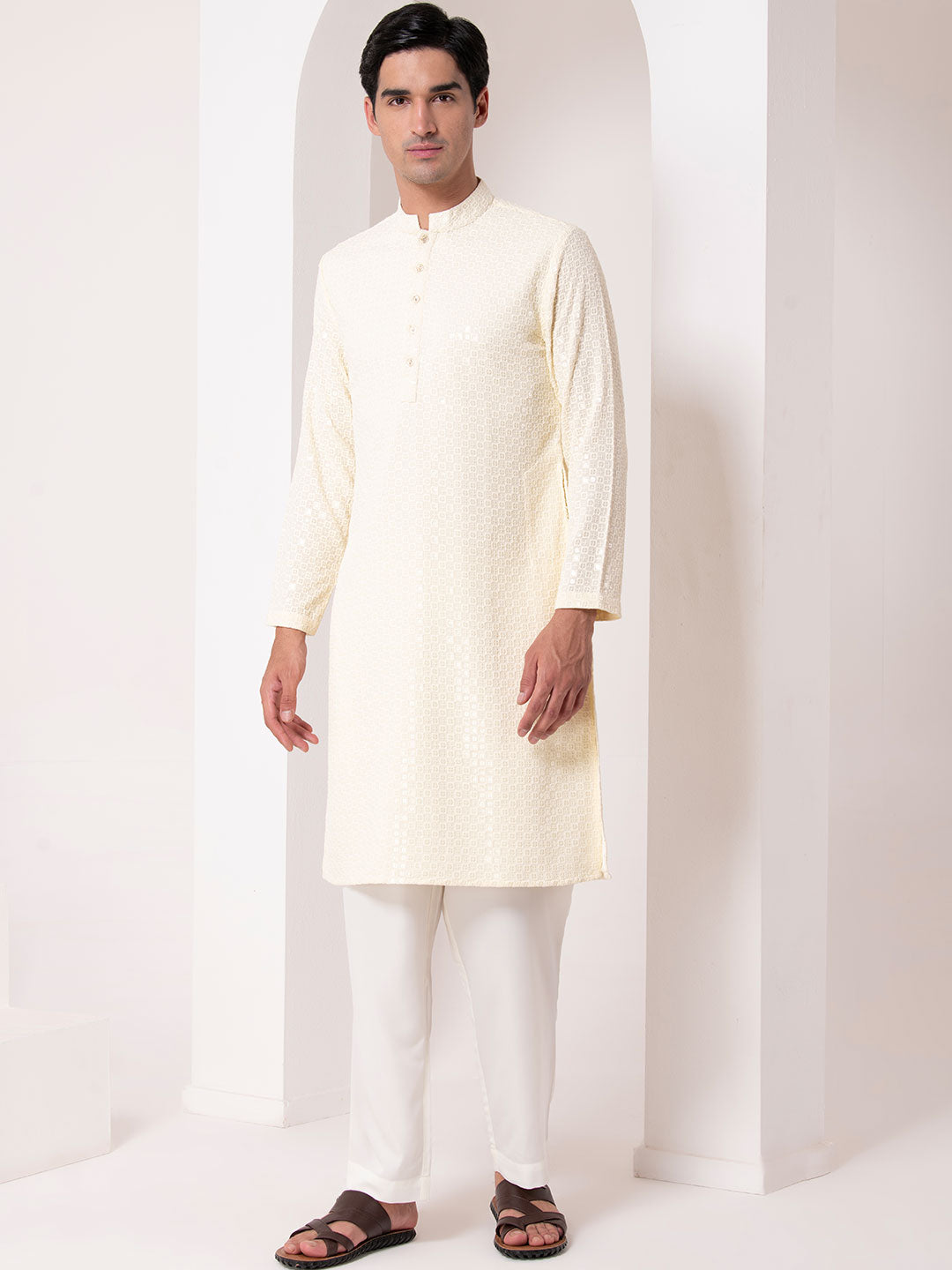 Rich Embroidered Kurta Set