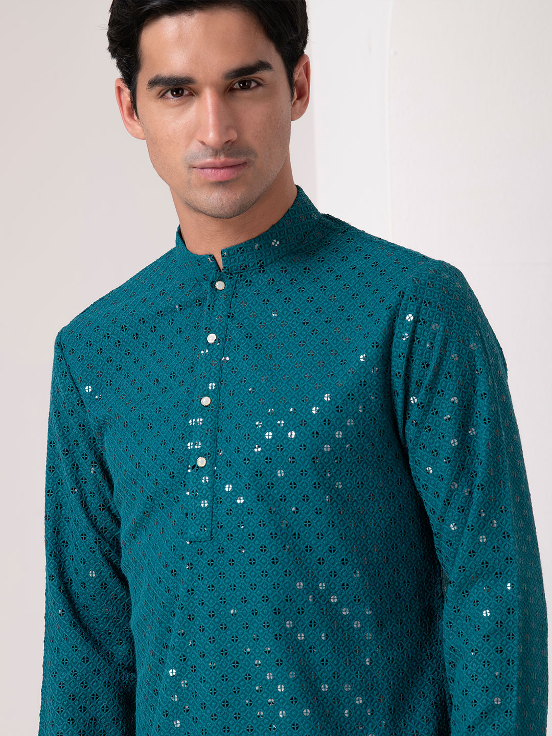 Teal Treasure Kurta Set