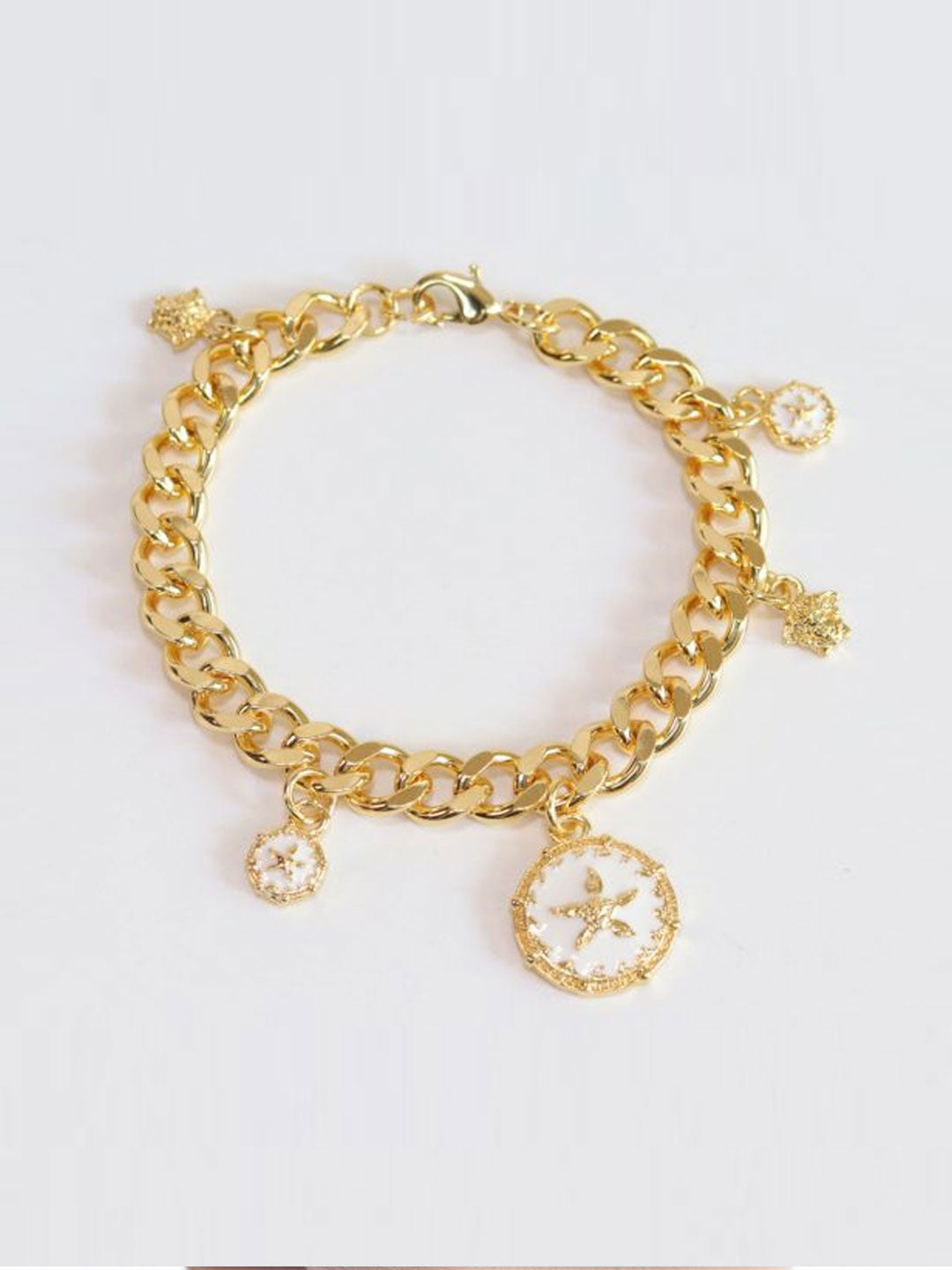 Golden Luxe Charm Bracelet