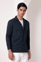 Midnight Navy Utility Shirt