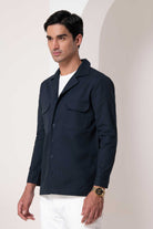 Midnight Navy Utility Shirt