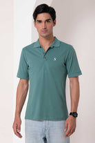 Teal Green Classic Polo T-Shirt