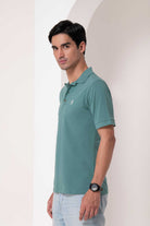 Teal Green Classic Polo T-Shirt