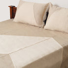 Zig Zag Pattern Bedspread (Pack of 4 Pieces)