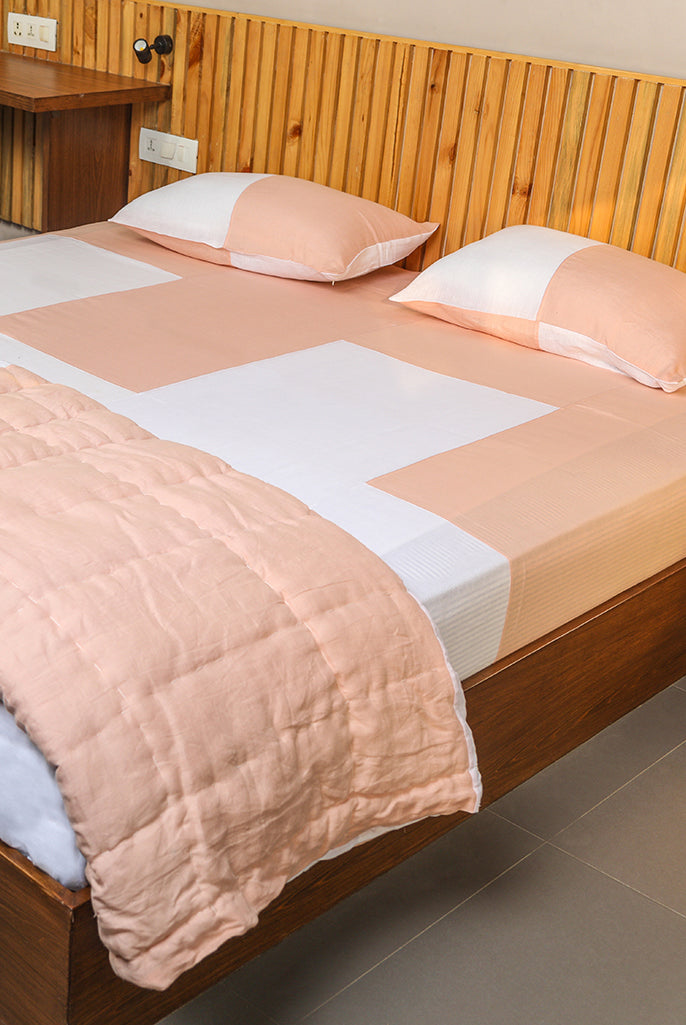 Bedding Set in Lovely Pink Color (
