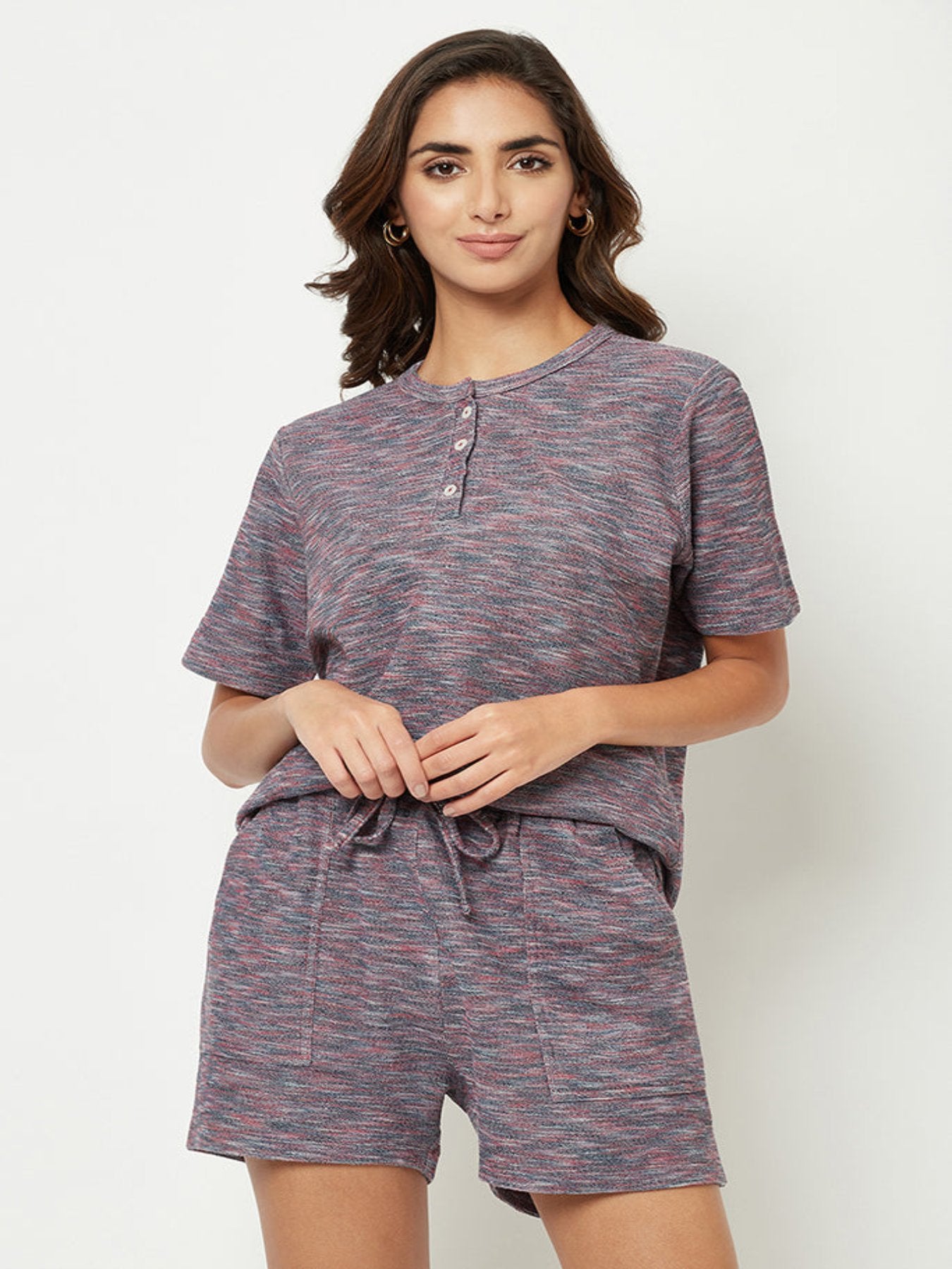 Lilac Textured Loungewear