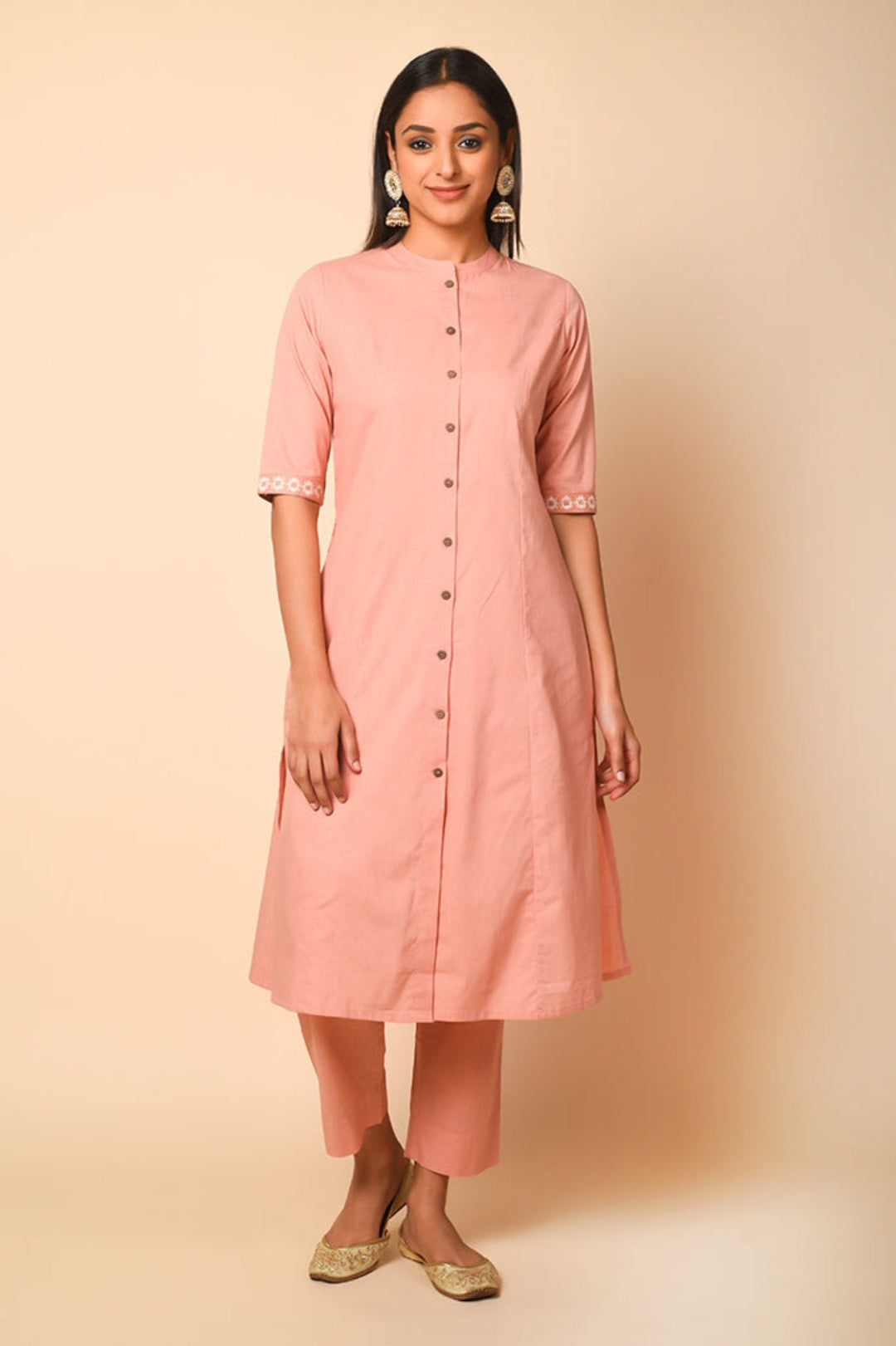 Sleek Flared Kurta Set