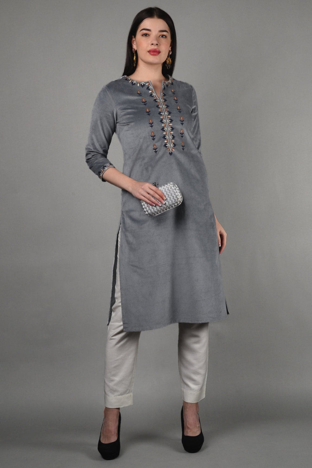 Velour Kurta