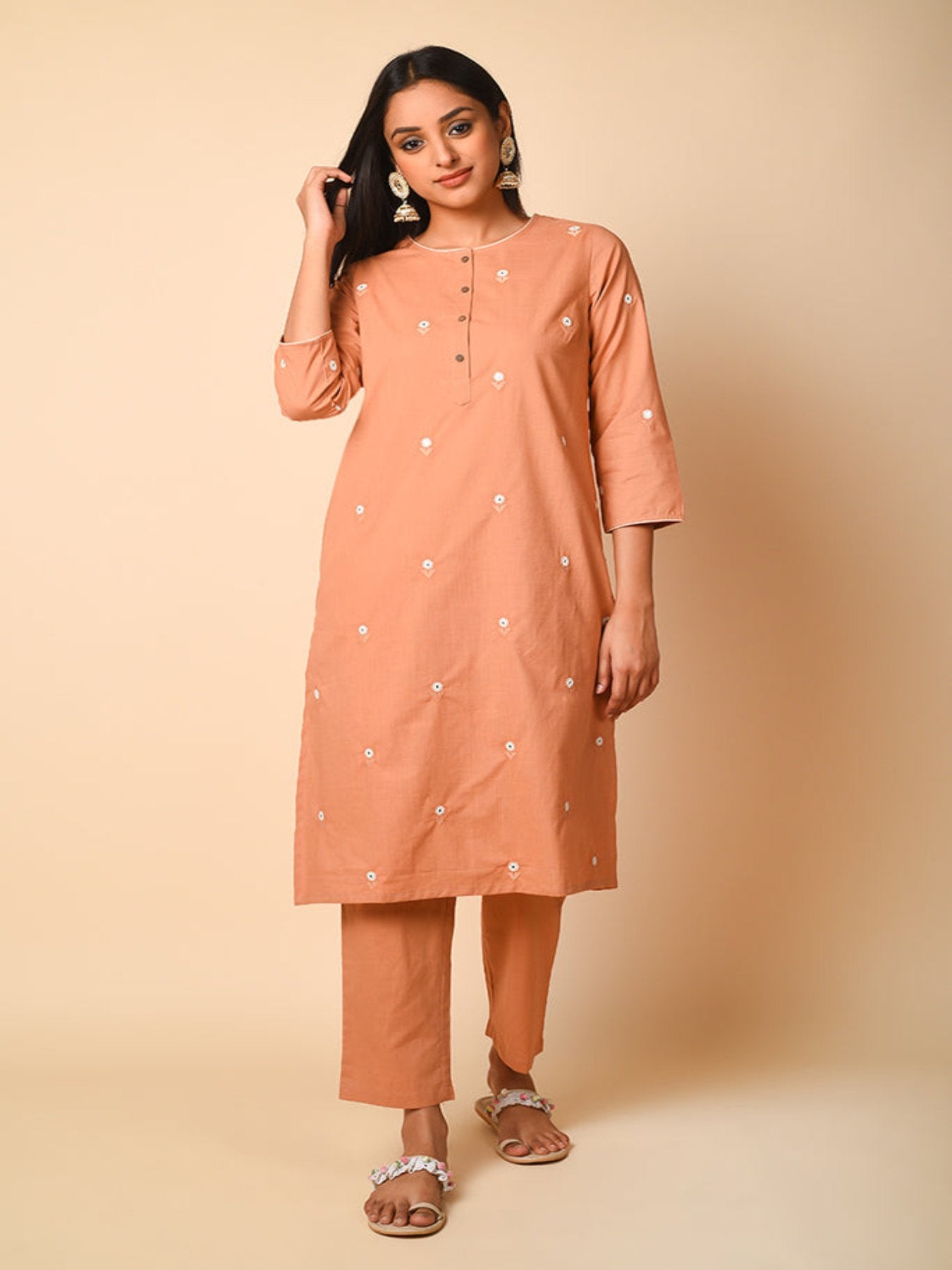 Pastel Casual Kurta Set