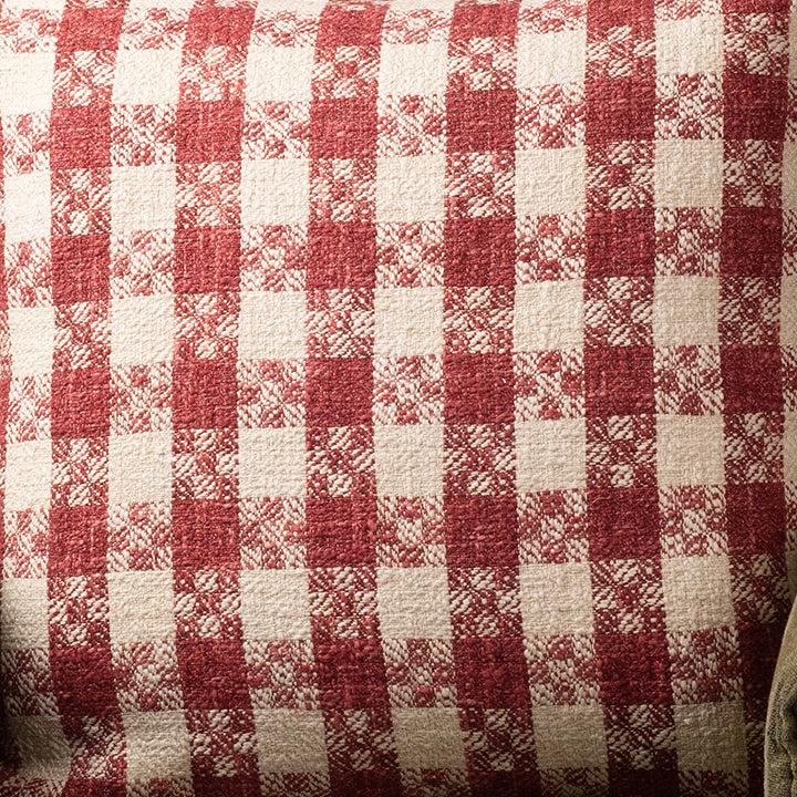 Cotton Yarn Dyed Check Sham (pack of 1 Piece)