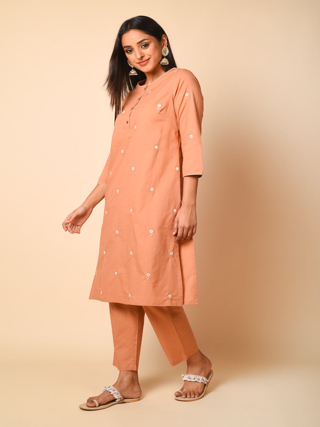 Pastel Casual Kurta Set