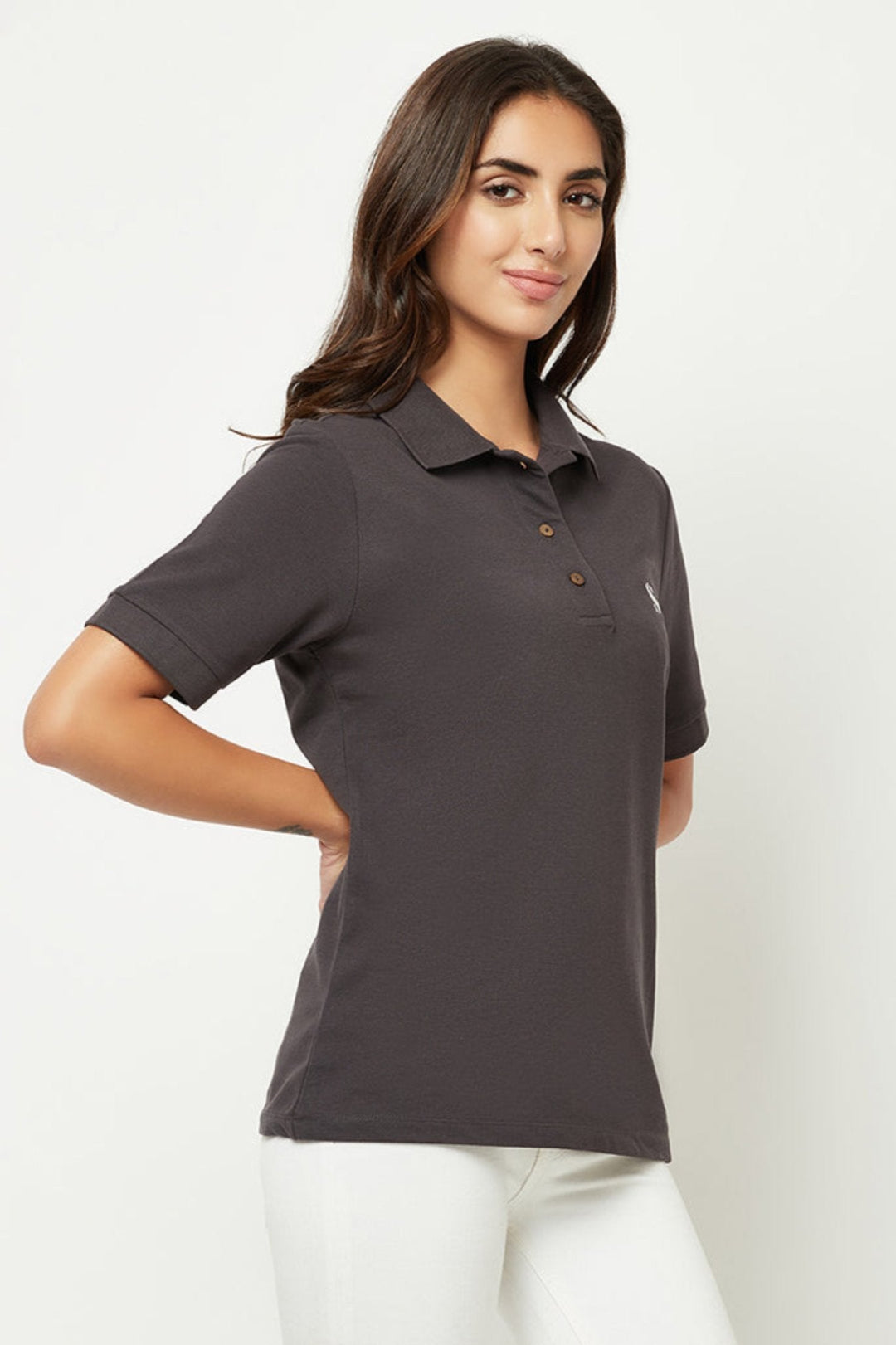 Charcoal Polo T-shirt