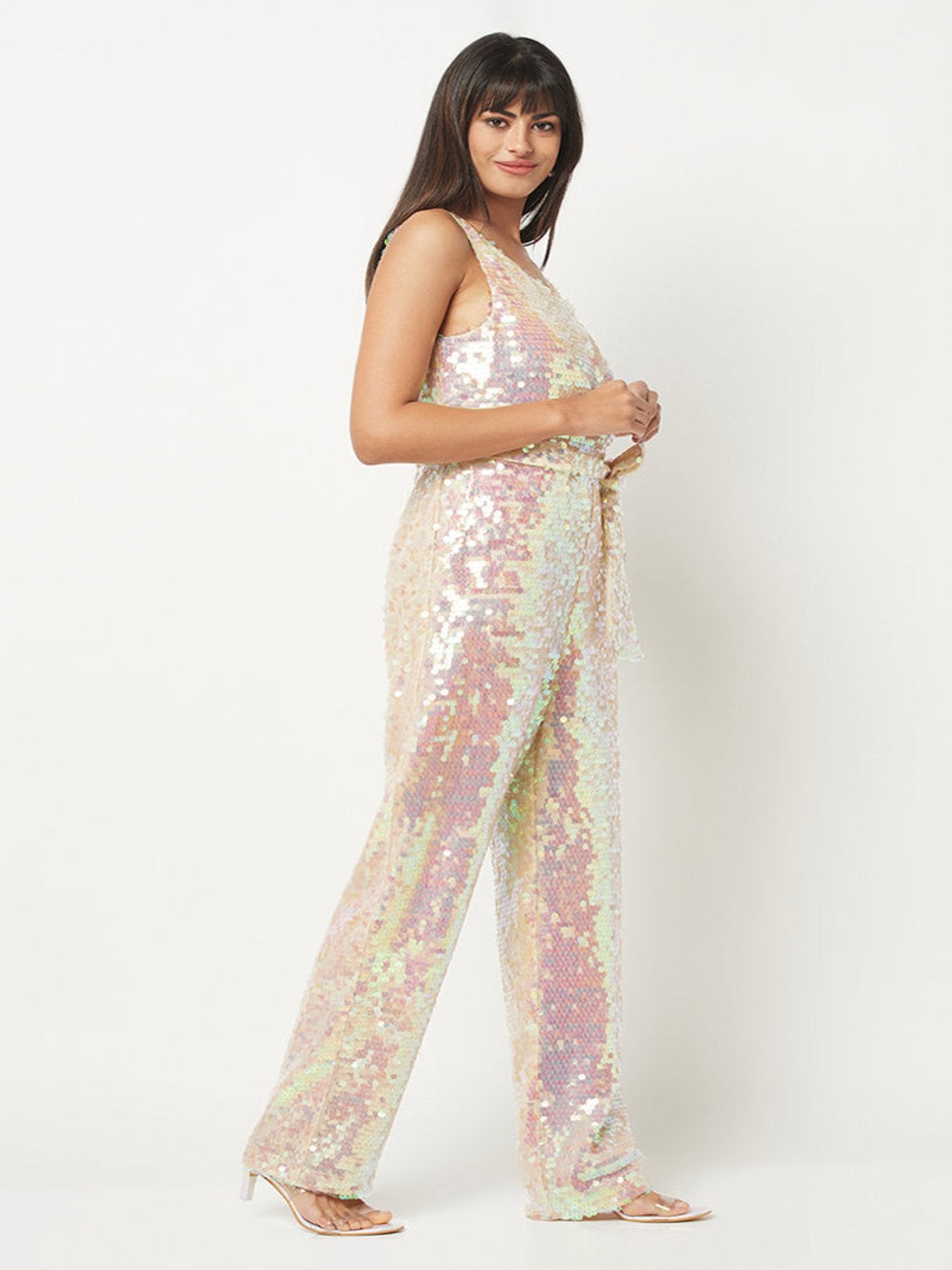 Shiny Sequins Party Jumpsuit