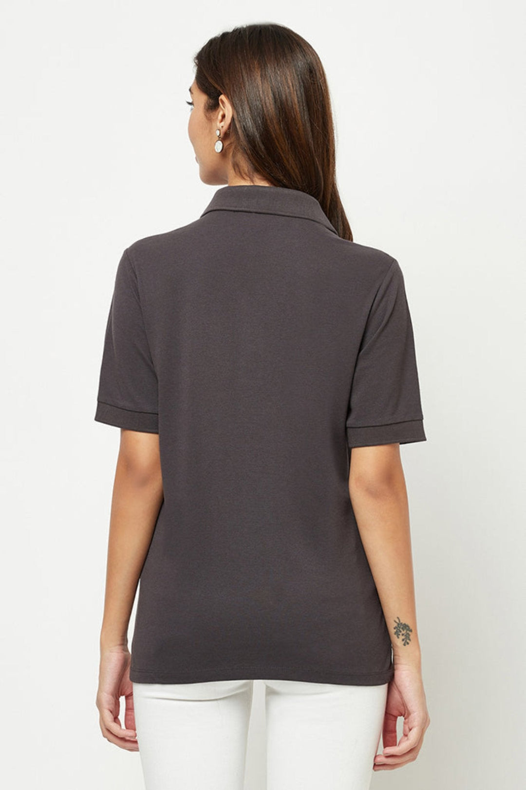 Charcoal Polo T-shirt