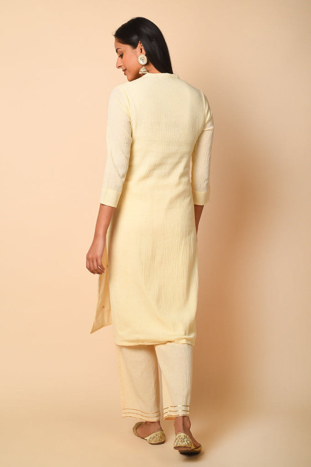 Sunshine Sequined Kurta Set