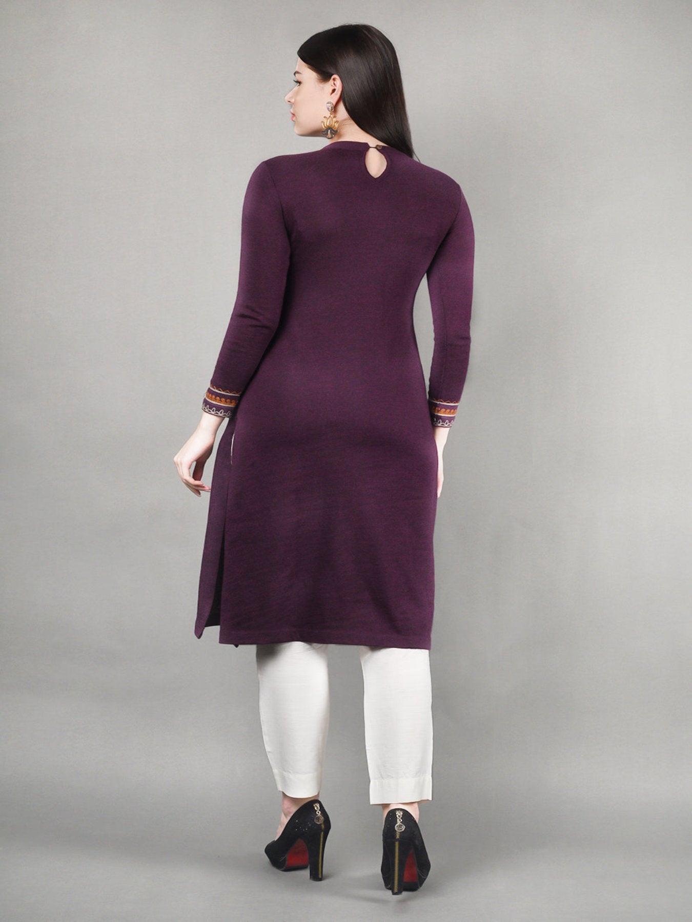 Crew Neck Kurta