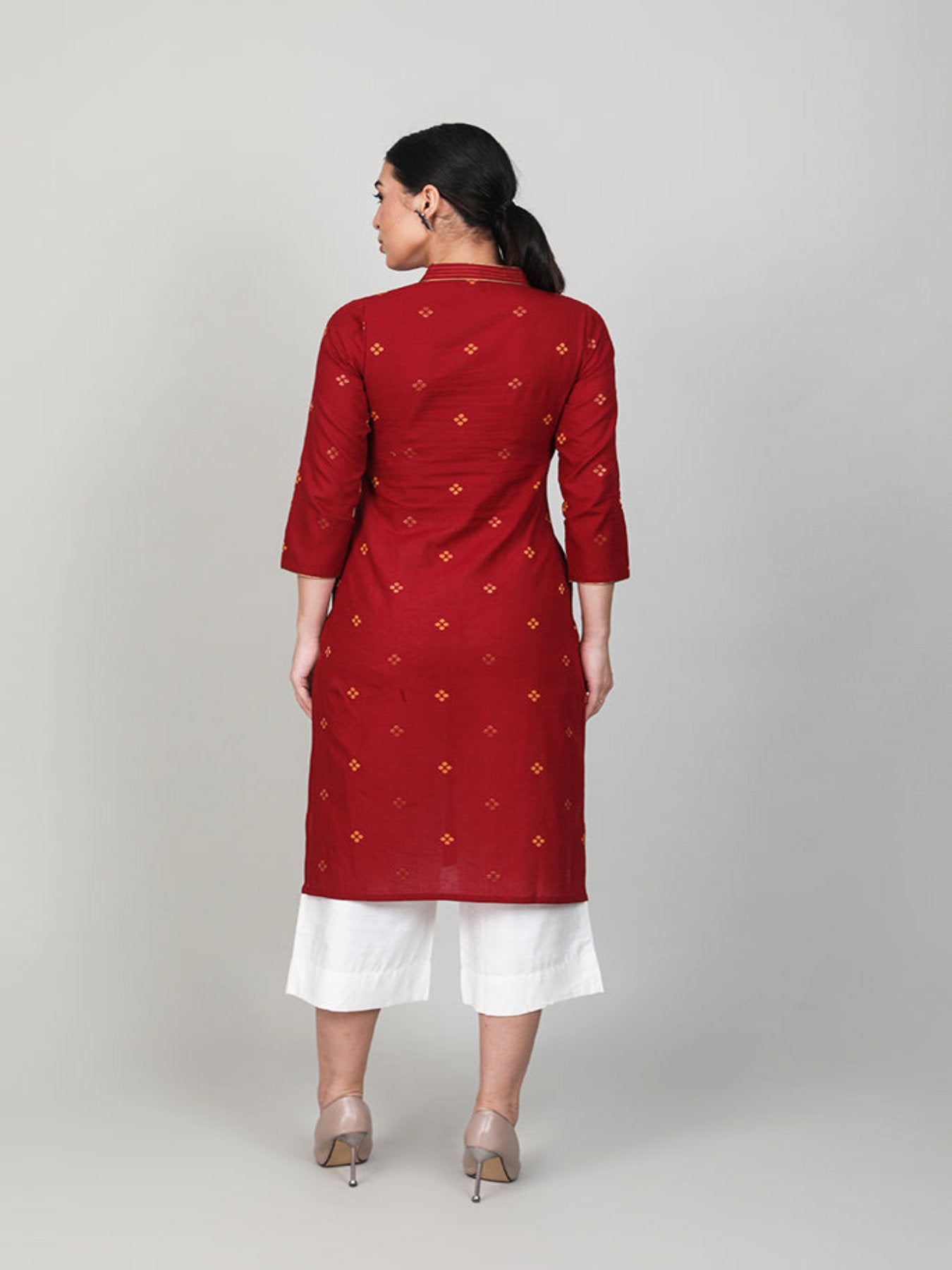 Cherry Chunk Kurta