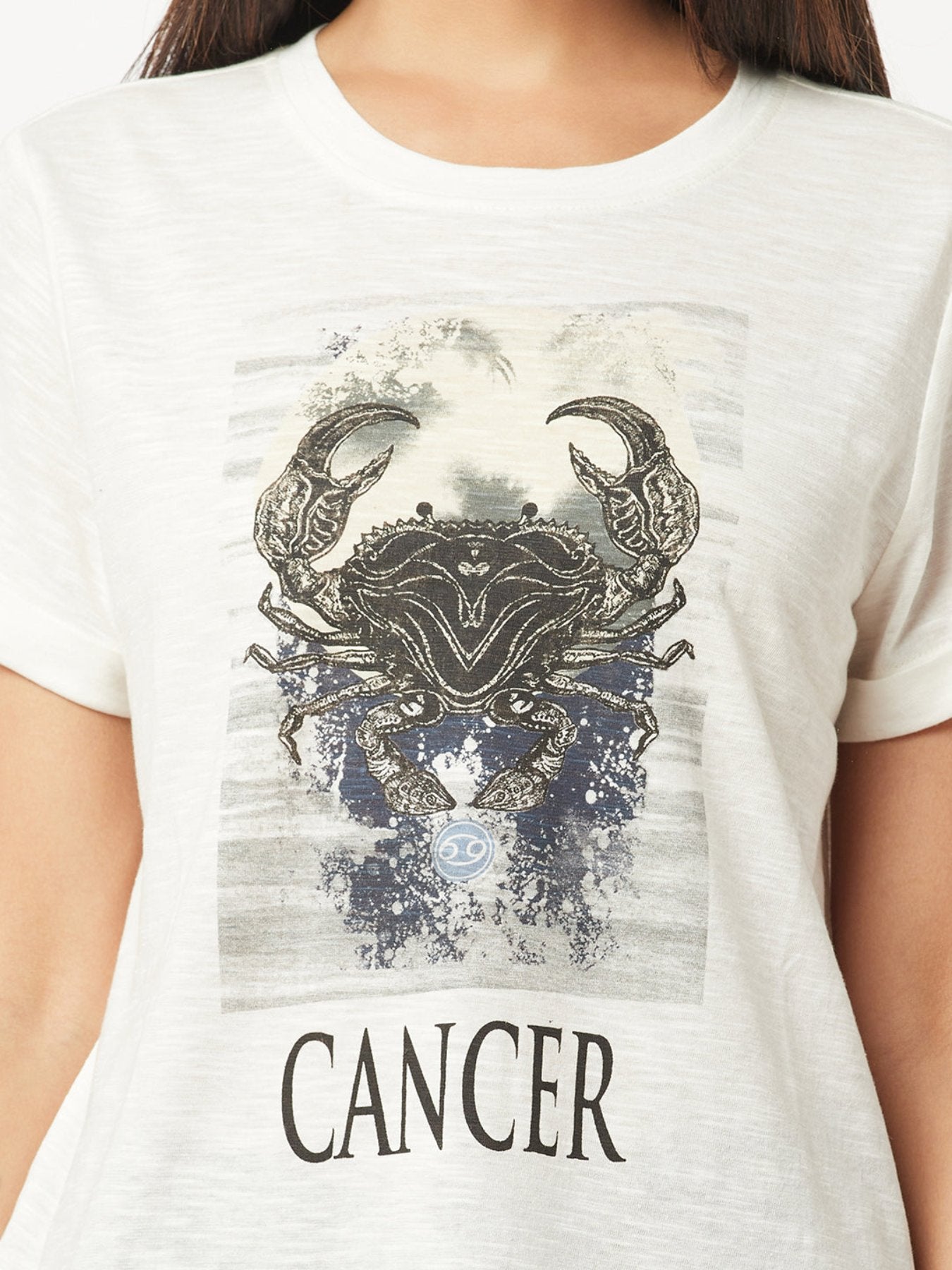 Cancer Zodiac Sign T-shirt